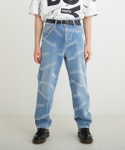 VINTAGE BOY DENIM PANTS BLUE【B224M5500206】