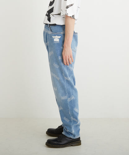 VINTAGE BOY DENIM PANTS BLUE【B224M5500206】