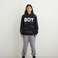 TIE-DYE BOY PARKA BLACK【B223M0470202】