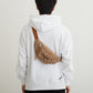 JACQUARD WAIST BAG BROWN【B224N8501208】