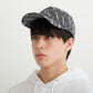 EAGLE JACQUARD CAP BLACK【B224N9000902】