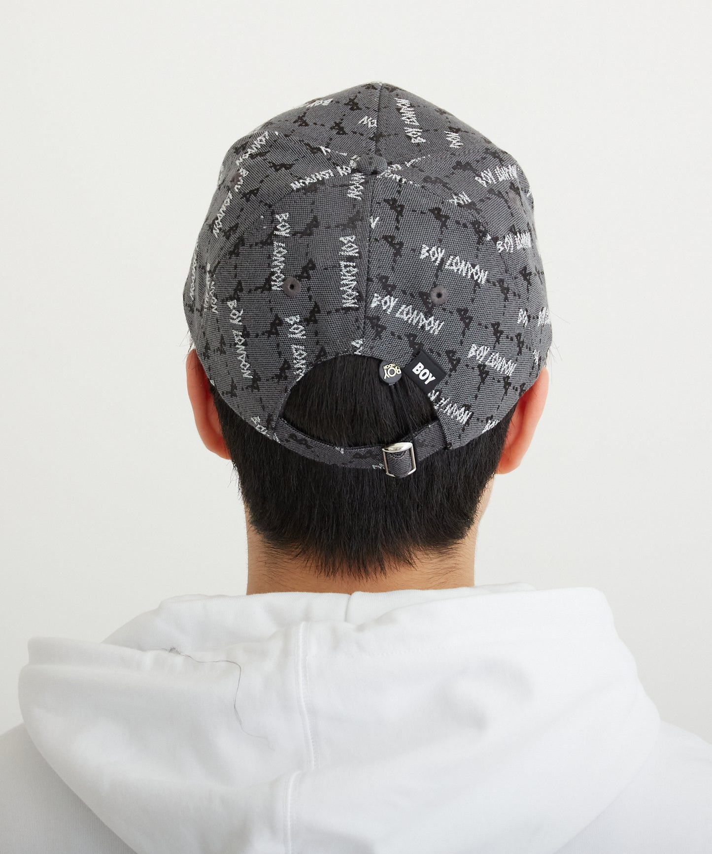 EAGLE JACQUARD CAP BLACK【B224N9000902】
