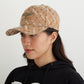 EAGLE JACQUARD CAP BROWN【B224N9000908】
