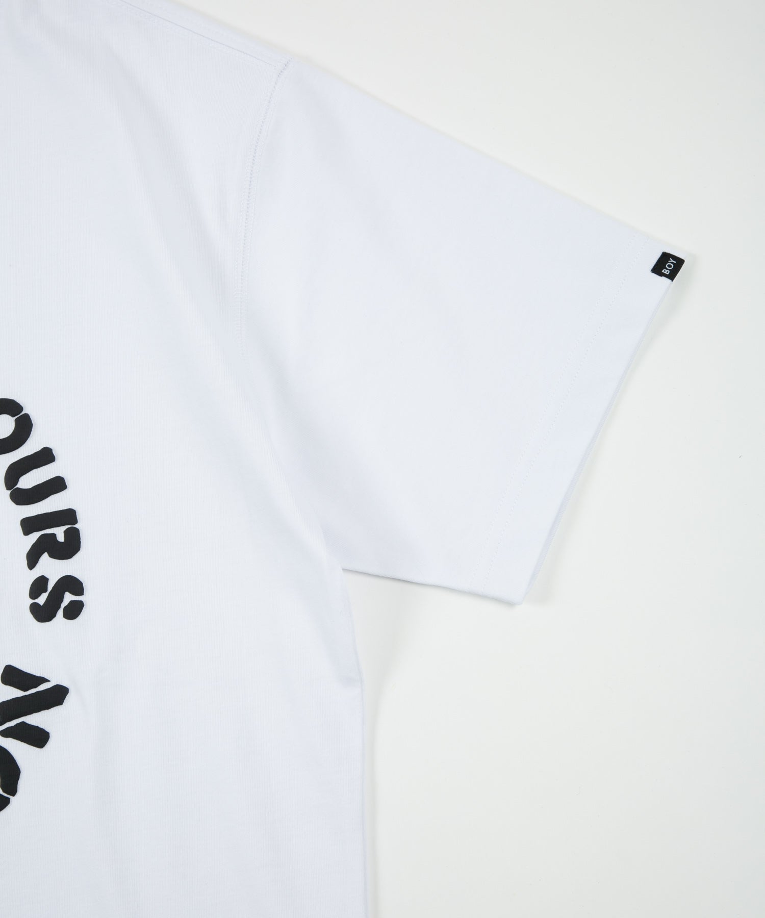 THE FUTURE IS OURS」 TEE WHITE【AFJ-T230301】 – BOY LONDON
