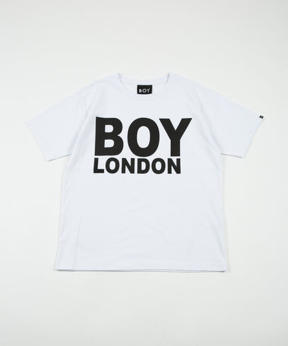 BOY LONDON LOGO TEE WHITE×BLACK【AFJ-T230201】
