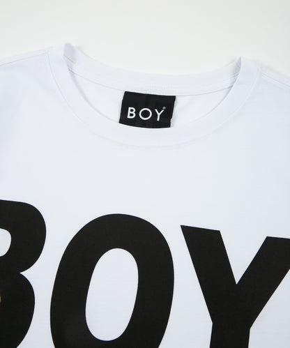 BOY LONDON LOGO TEE WHITE×BLACK【AFJ-T230201】