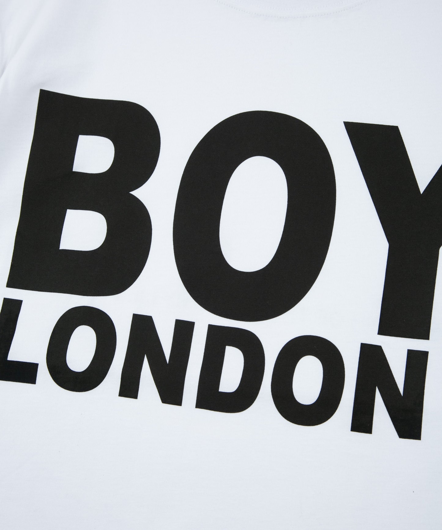 BOY LONDON LOGO TEE WHITE×BLACK【AFJ-T230201】
