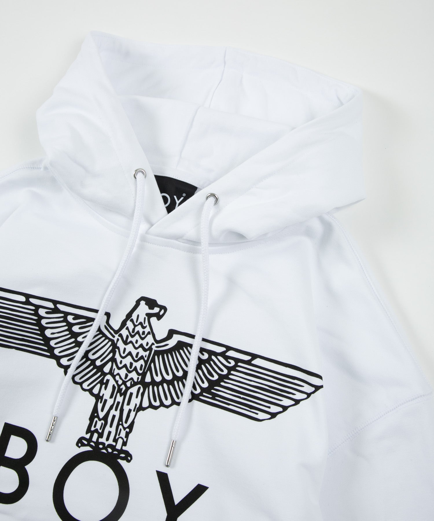 EAGLE BOY LOGO PARKA WHITE×BLACK【AFJ-2100-PKW01】