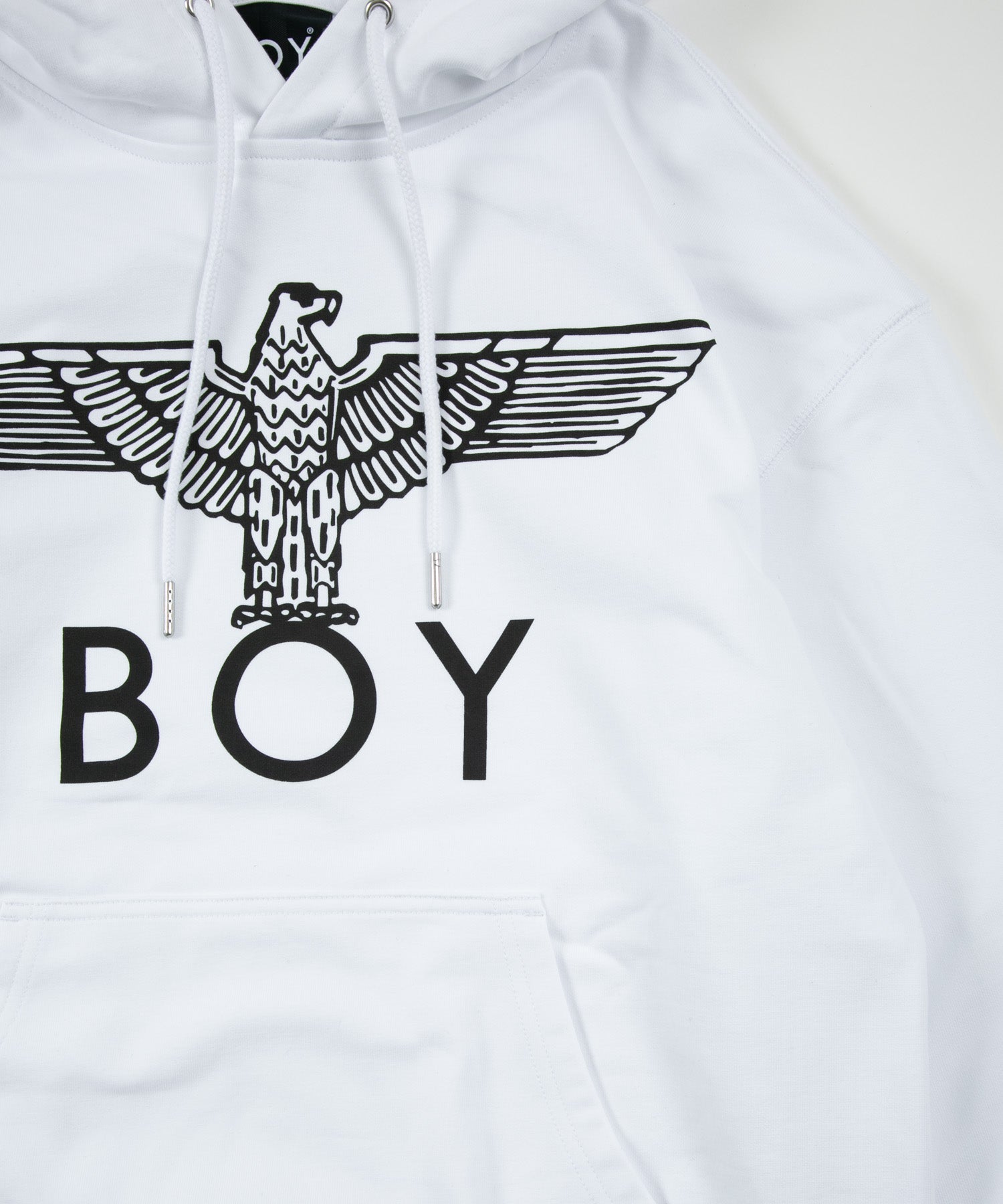 EAGLE BOY LOGO PARKA WHITE×BLACK【AFJ-2100-PKW01】