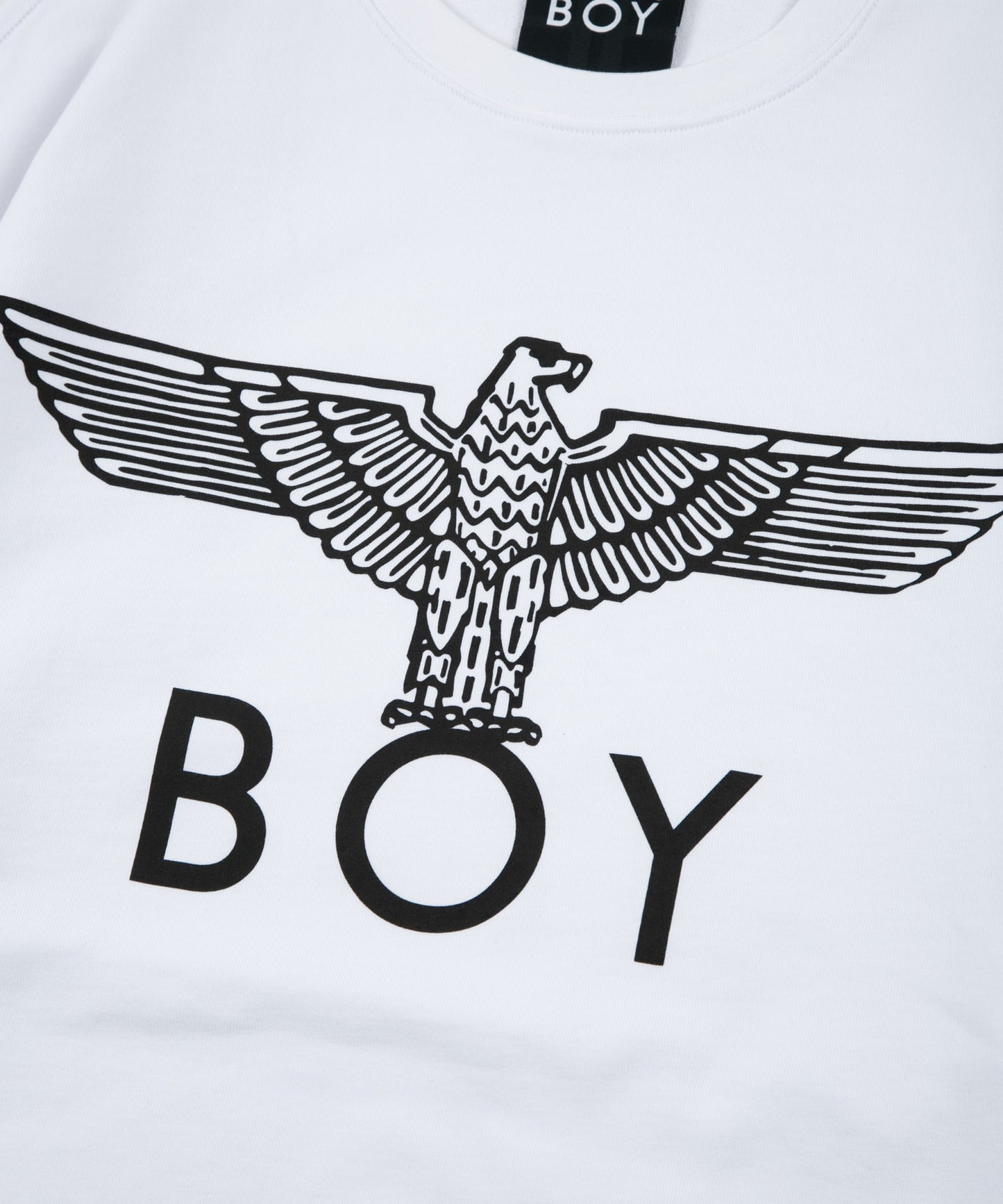 EAGLE BOY LOGO SWEAT WHITE×BLACK【AFJ-2100-SWW01】