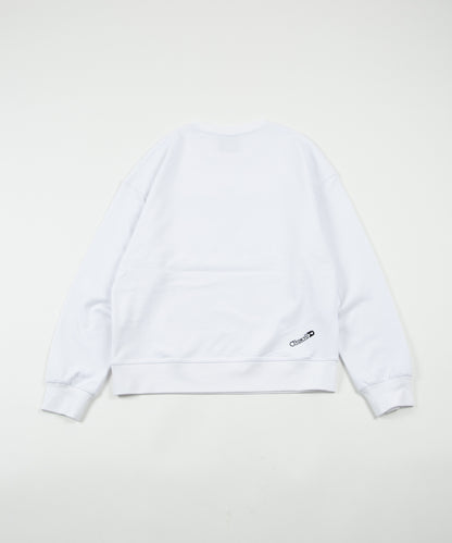 EAGLE BOY LOGO SWEAT WHITE×BLACK【AFJ-2100-SWW01】