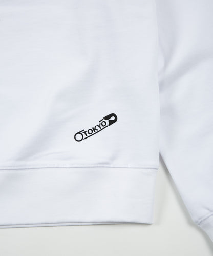 EAGLE BOY LOGO SWEAT WHITE×BLACK【AFJ-2100-SWW01】