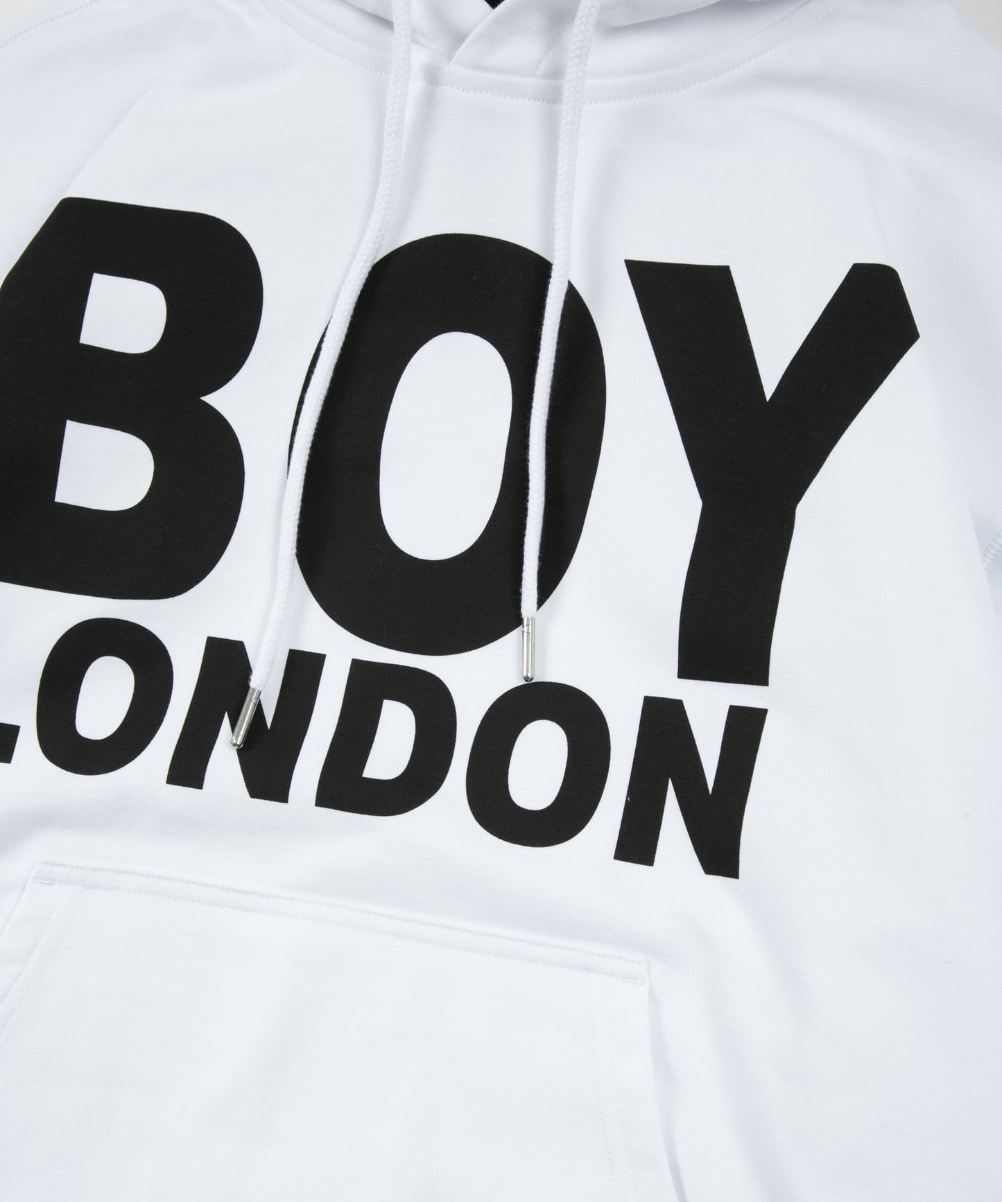 BOY LONDON LOGO PARKA WHITE×BLACK【AFJ-2102-PKW01】