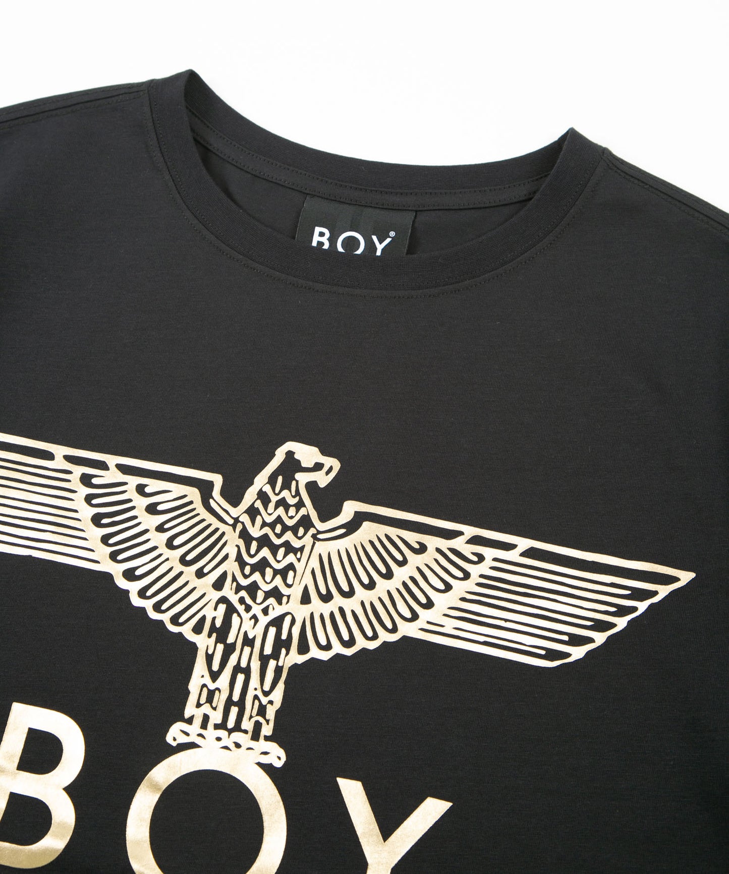 EAGLE BOY LOGO TEE BLACK×GOLD【AFJ-T230103】