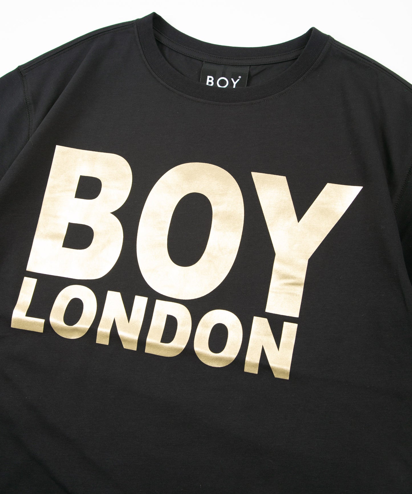 BOY LONDON LOGO TEE BLACK×GOLD【AFJ-T230203】