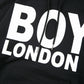 BOY LONDON LOGO PARKA BLACK×WHITE【AFJ-2102-PKB01】