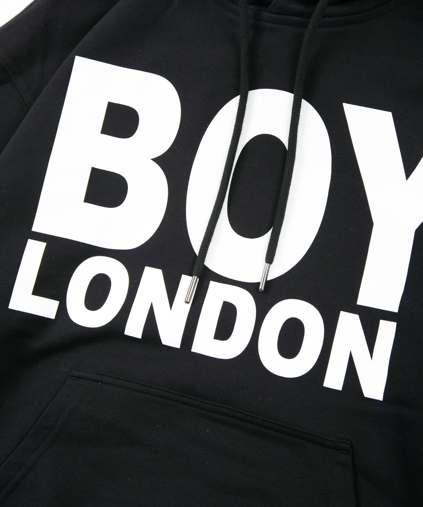 BOY LONDON LOGO PARKA BLACK×WHITE【AFJ-2102-PKB01】