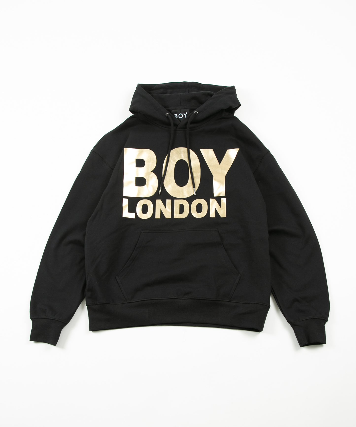 BOY LONDON LOGO PARKA BLACK×GOLD【AFJ-2102-PKB02】
