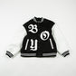 OVERSIZED STADIUM JACKET BLACK【B224M2970102】