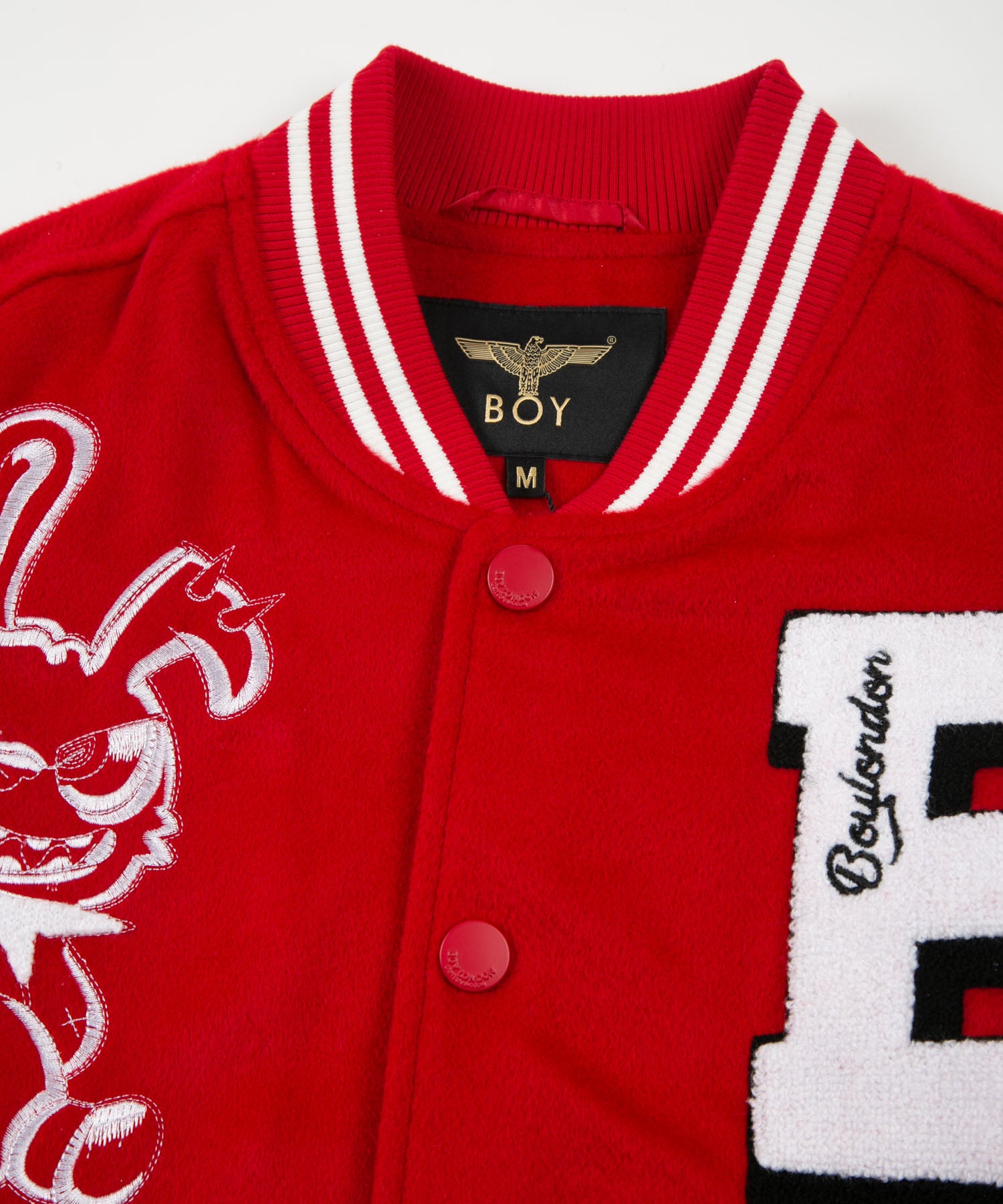 BOY EAGLE STADIUM JACKET RED【B231N2300704】 – BOY LONDON