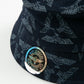 EAGLE JACQUARD BUCKET HAT MING BLUE【B231N9070216】