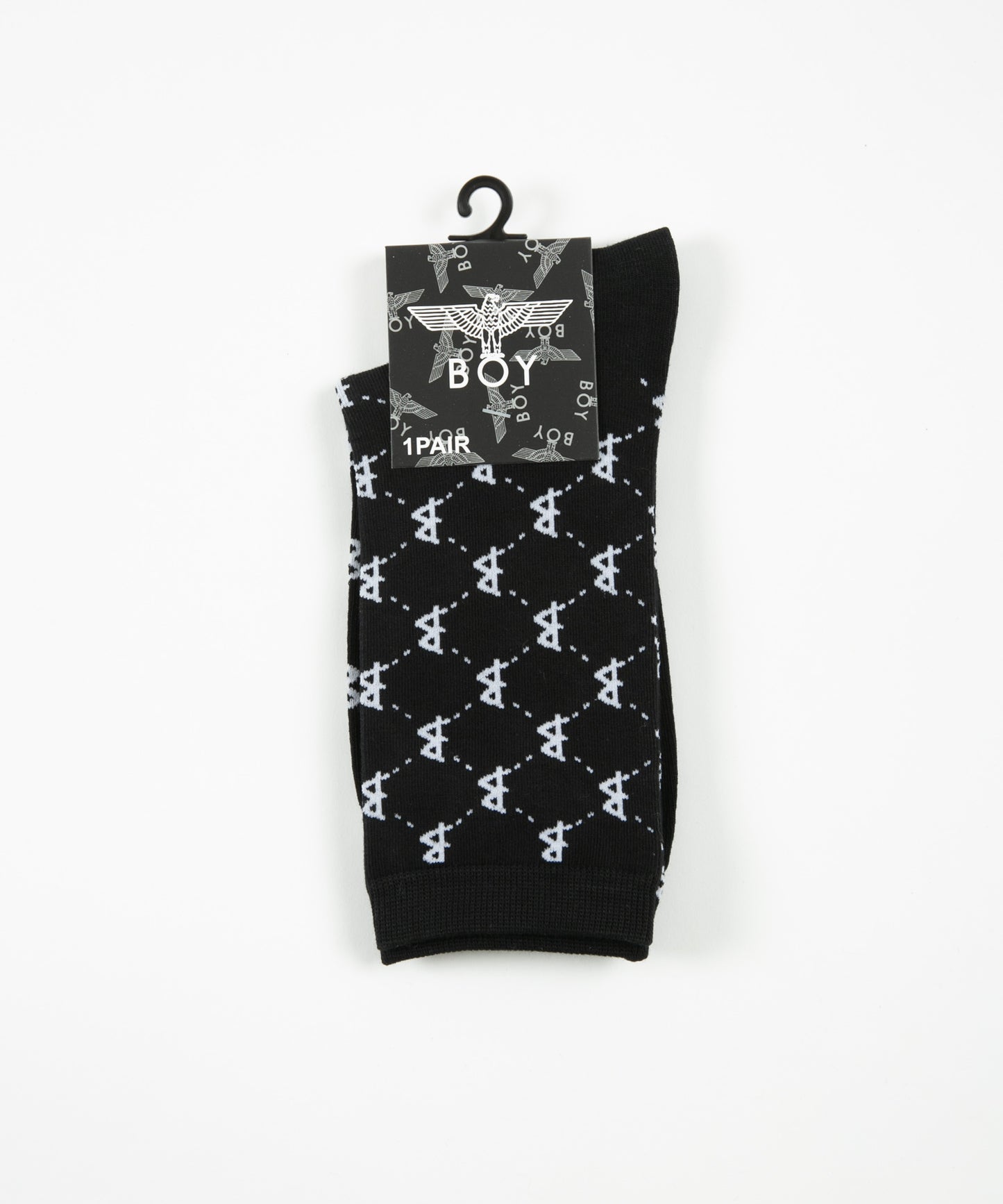 SOCKS BLACK【B224N8100202】