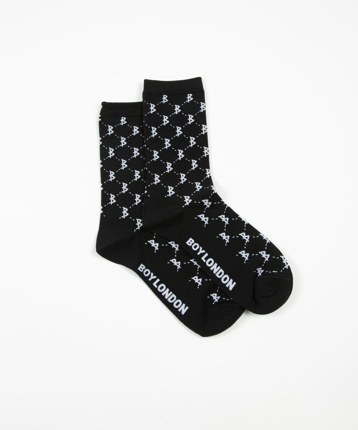 SOCKS BLACK【B224N8100202】