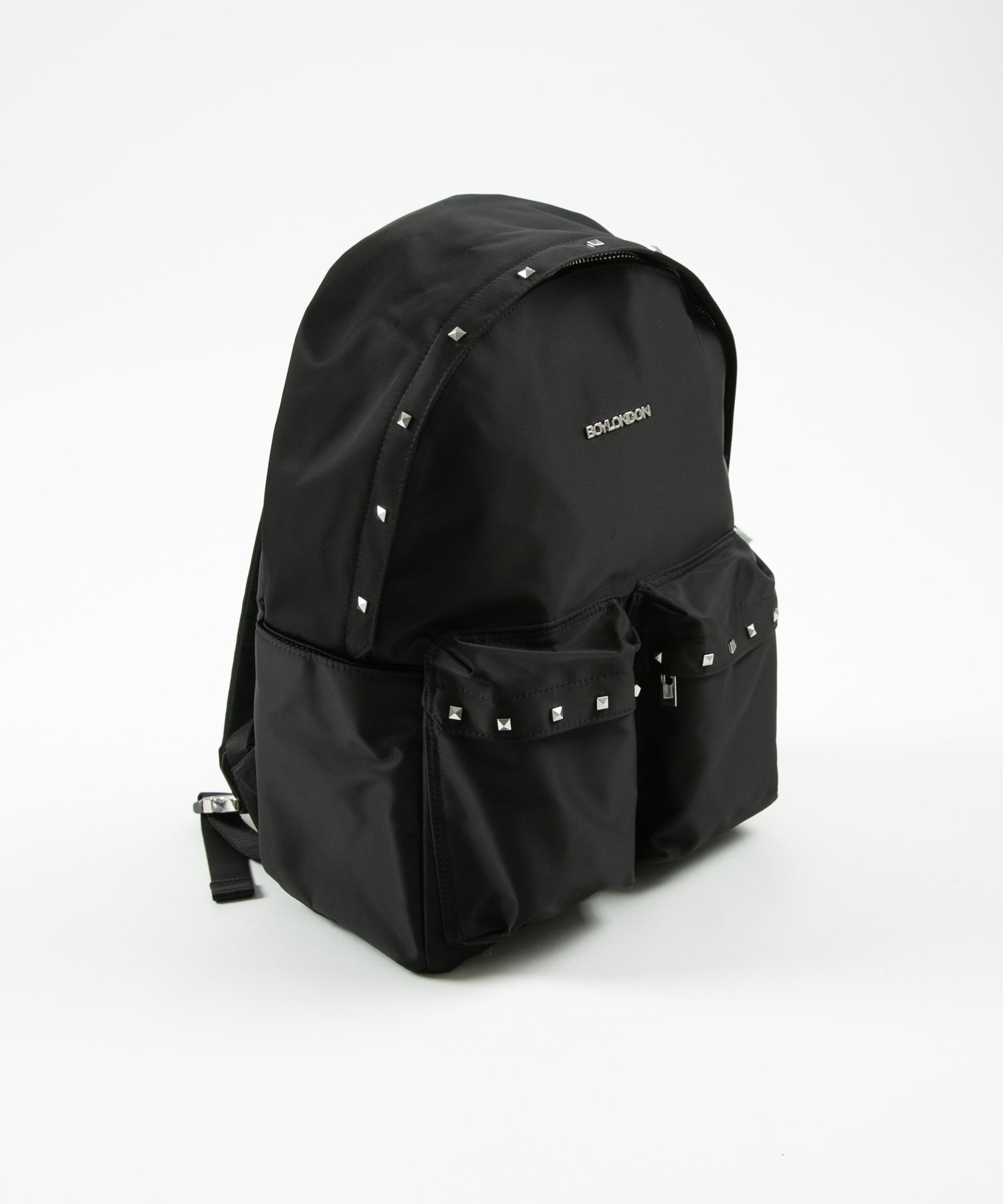 STUDS NYLON BACK PACK BLACK【B231N8500202】