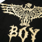 SLASH EAGLE TEE BLACK【B223N0100102】