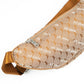 JACQUARD WAIST BAG BROWN【B224N8501208】