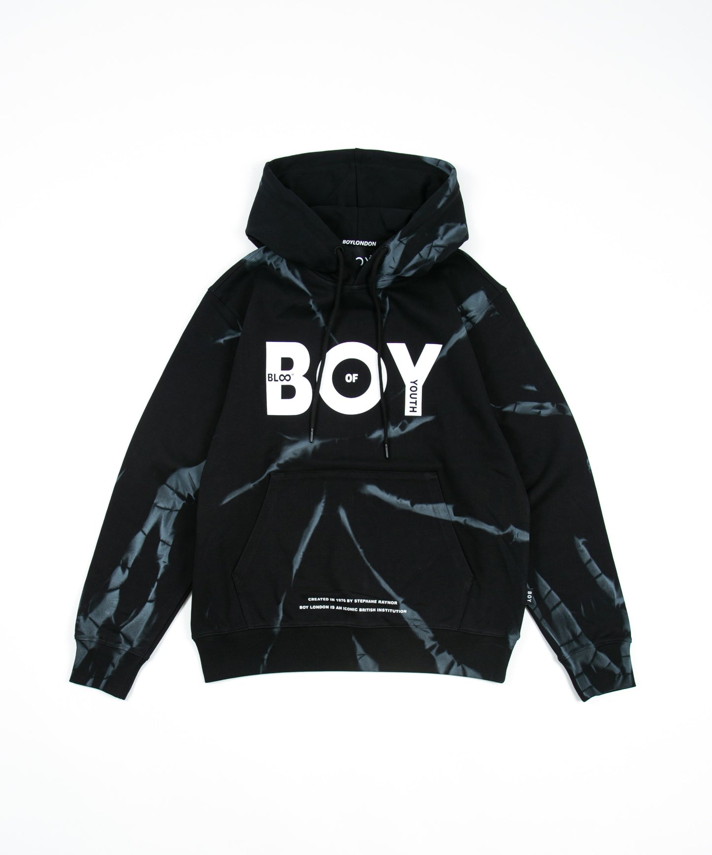 TIE-DYE BOY PARKA BLACK【B223M0470202】