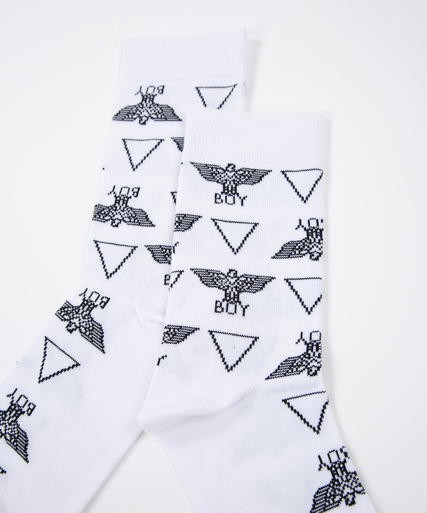 EAGLE&TRIANGLE SOCKS WHITE【B223N8100201】