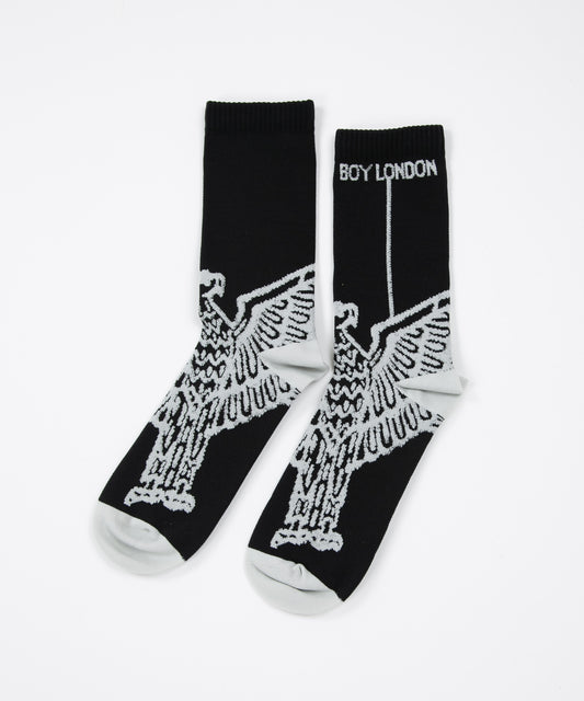 EAGLE DESIGN SOCKS BLACK【B223N8100402】