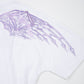 GLITTER EAGLE WIDE TEE WHITE【B223N0101101】