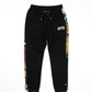 JACQUARD LINE JOGGERS BLACK【B223N1570002】