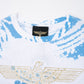 TIE DYE 3D PRINT TEE WHITE【B223N0101801】