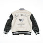 EMBROIDERY PATCH STADIUM JACKET GREY【B224M2970308】