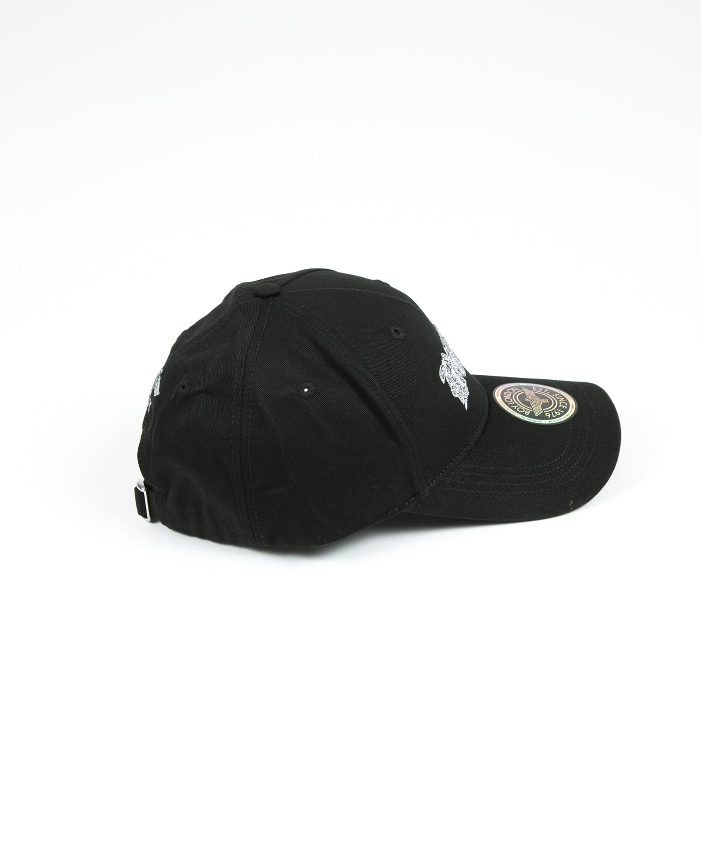 BOY RHINESTONE CAP BLACK【B224N9000212】