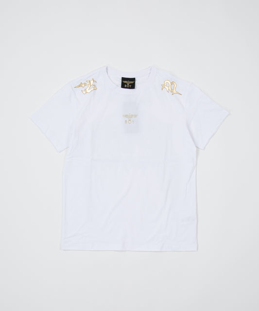 SHINING EAGLE TEE WHITE【B223N0100901】