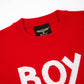 LOGO KNIT PULLOVER RED【B223N6000804】