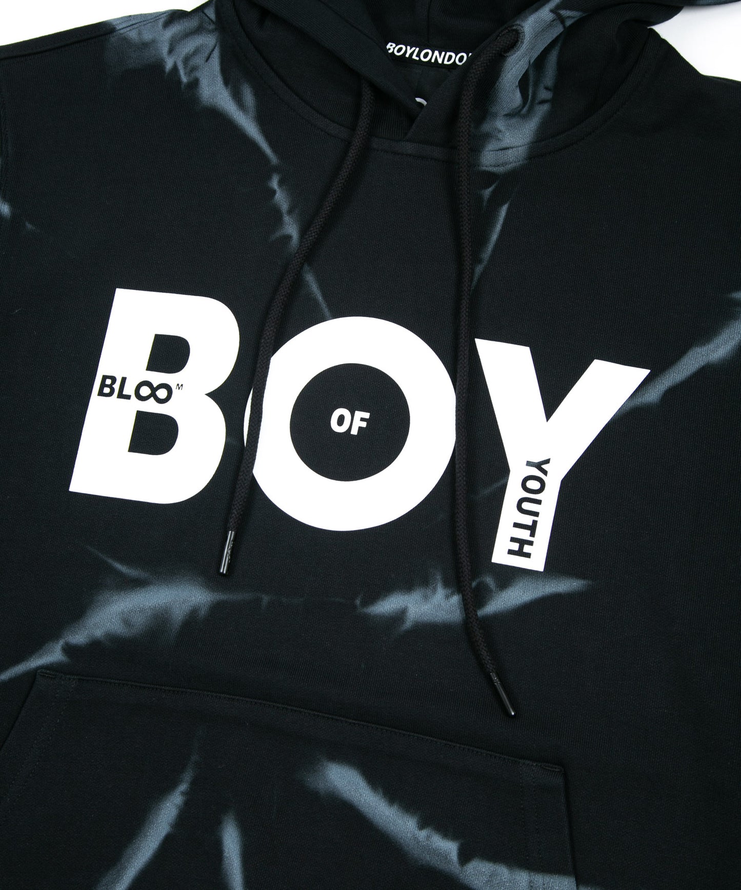 TIE-DYE BOY PARKA BLACK【B223M0470202】