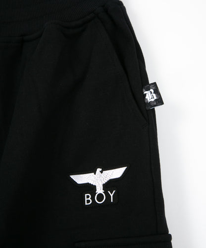 CARGO POCKET JOGGERS BLACK【B223N1500502】