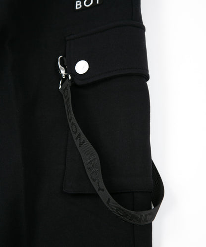 CARGO POCKET JOGGERS BLACK【B223N1500502】