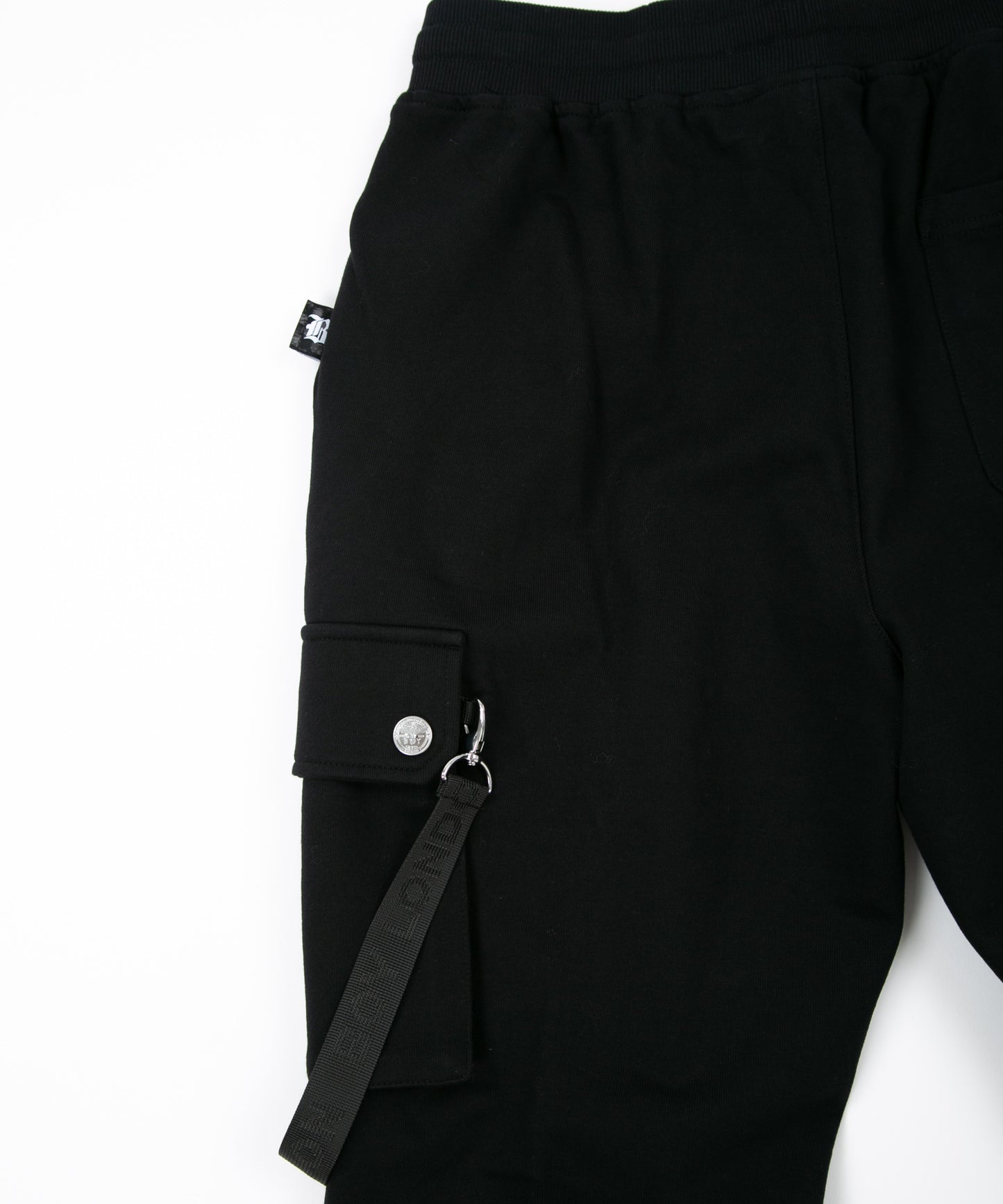 CARGO POCKET JOGGERS BLACK【B223N1500502】