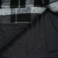 SHAGGY CHECK COACH JACKET BLACK【B224N2300702】