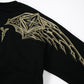 GOLDEN EAGLE EMBROIDERY SWEAT BLACK【B223N0300602】