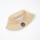 BOY JACQUARD BUCKET HAT KHAKI【B223N9000613】