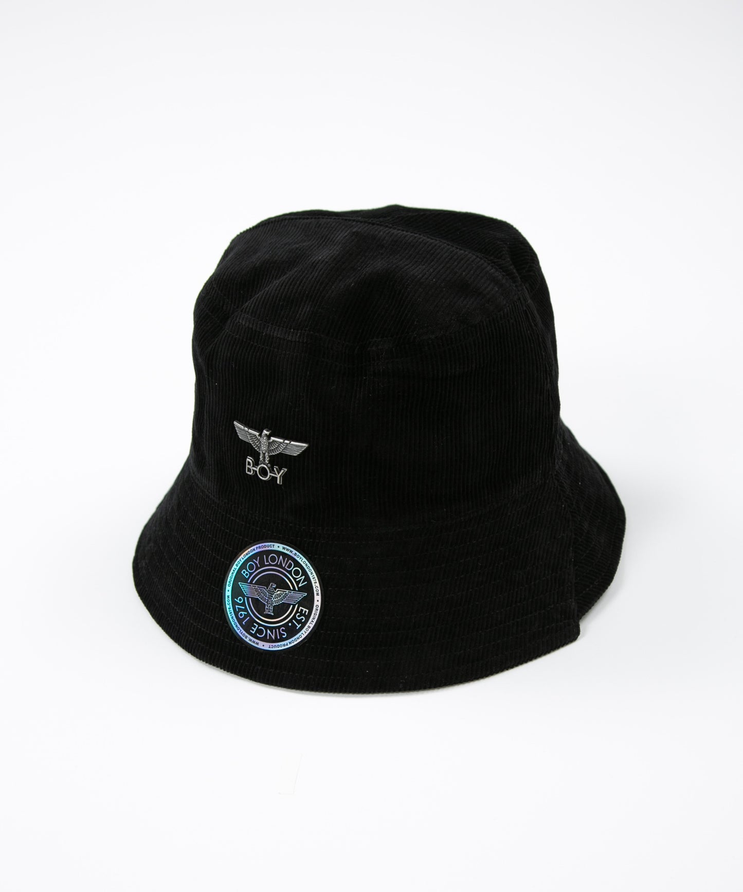 CORDUROY 2WAY BUCKET HAT BLACK【B223N9001102】