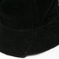 CORDUROY 2WAY BUCKET HAT BLACK【B223N9001102】