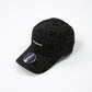 BOY LOGO PATTERNED CAP BLACK【B223N9000402】